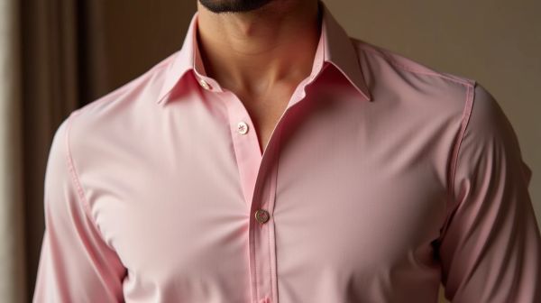 Renouez avec la mode masculine en optant pour une chemise rose homme